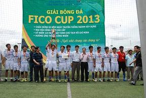 Công đoàn TCty FICO: Xi măng Tafico đoạt chức vô địch giải bóng đá FiCO Cúp năm 2013