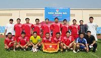 Đội bóng đá Đoàn thanh niên Bộ Xây dựng đạt giải nhì