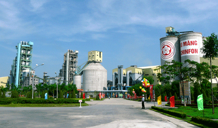 Cung cấp bulong cho sửa chữa, bảo dưỡng định kỳ cho Công ty xi măng ChinFon Việt Nam.