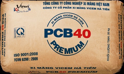 Xi măng Hà Tiên PCB40 Premium - Nền móng cứng cho nhà vững bền