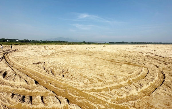 Quảng Ngãi phê duyệt trữ lượng mỏ cát Trường Xuân - Thọ Lộc