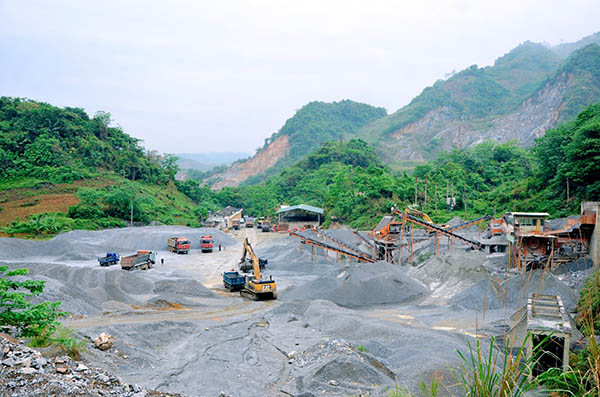 Lào Cai: Nguy cơ thiếu nguồn vật liệu xây dựng