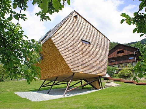 Căn nhà gỗ độc đáo