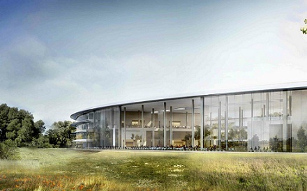 Apple xây dựng trụ sở mới từ vật liệu tái chế
