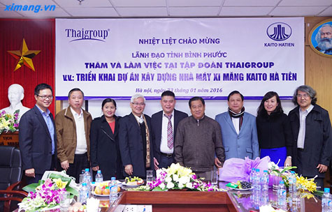 ThaiGroup triển khai xây dựng dự án nhà máy Xi măng Kaito Hà Tiên