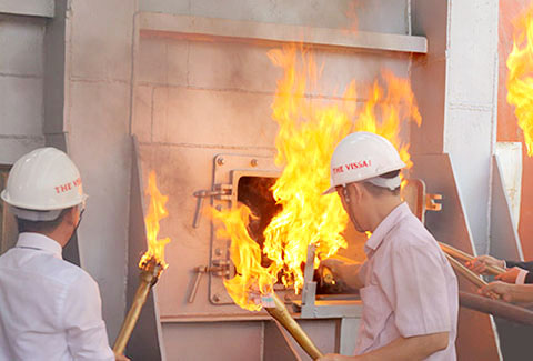 Nhà máy Xi măng Sông Lam tổ chức lễ đốt lò đi vào sản xuất