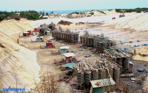 Khoanh định khu vực cấm hoạt động khoáng sản tại Ninh Thuận