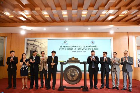 10 triệu cổ phiếu CLH của Xi măng La Hiên chính thức lên sàn HNX