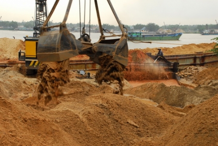 Toàn tỉnh Gia Lai có 12 khu vực mỏ cát xây dựng được cấp phép