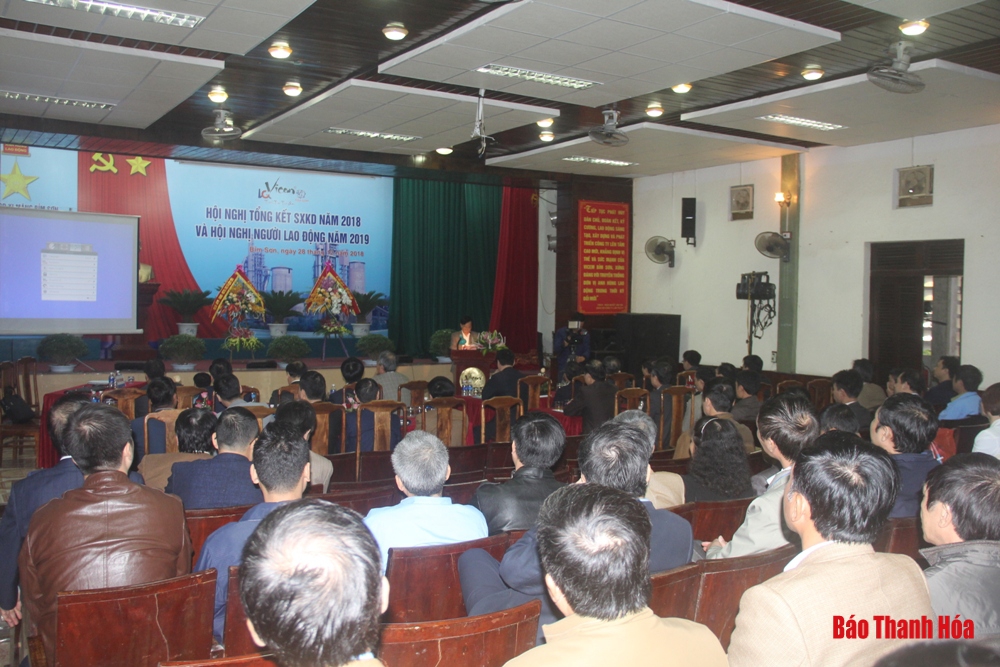 Vicem Bỉm Sơn tổ chức tổng kết hoạt động sản xuất, kinh doanh năm 2018