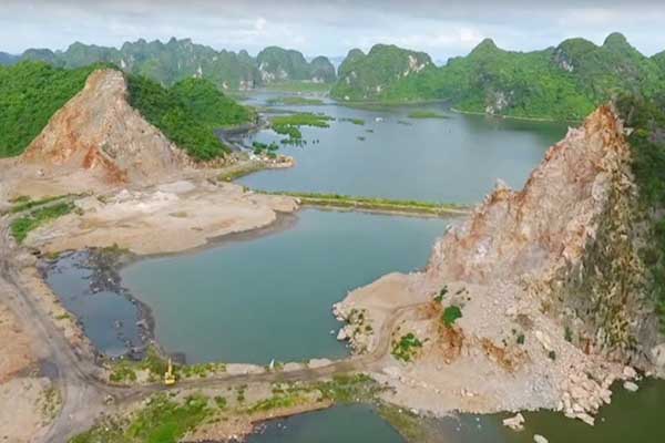 Quảng Ninh dừng cấp phép đối với các mỏ đá ven vịnh Hạ Long