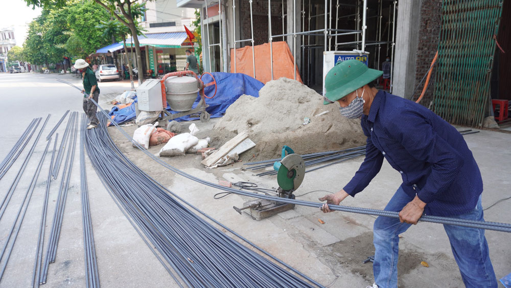 Bắc Giang: Ngành xây dựng gặp khó kép do giá vật liệu biến động