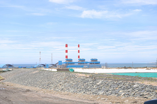 Tro xỉ của nhà máy Nhiệt điện Vĩnh Tân 4 làm vật liệu xây dựng, vật liệu san lấp