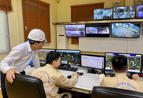 Công ty CP Xi măng và Xây dựng Quảng Ninh quan tâm công tác bảo vệ môi trường