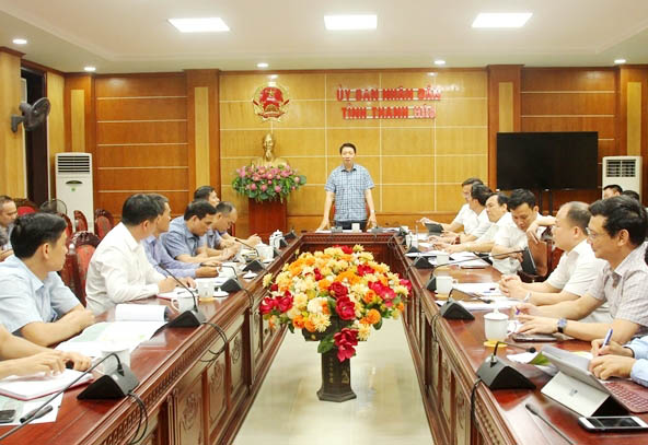 Xem xét phương án cung cấp nguồn nước phục vụ sản xuất của NM Xi măng Long Sơn