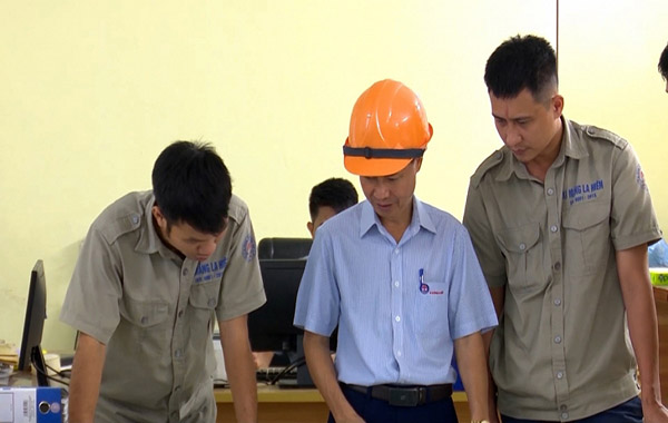 Xi măng La Hiên chú trọng công tác an toàn, vệ sinh lao động trong sản xuất