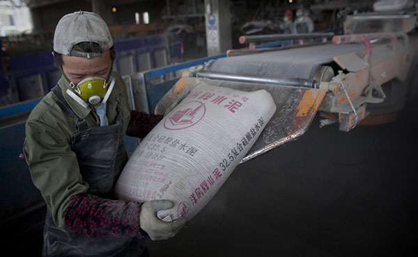 Giá xi măng tại Trung Quốc xuống thấp nhất trong 5 năm gần đây